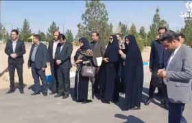 حضور مشاور عالی وزیر راه و شهرسازی کشور در شهرستان برخوار