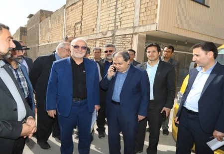 بازدید مهندس موهبتی از روند ساخت مرکز جامع سلامت شاپورآباد در شهرستان برخوار