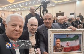 تقدیر از سرهنگ حاج محمدعلی خانی؛ قهرمان میهن و منهدم‌کننده سلاح مرموز خمسه خمسه در خاک عراق