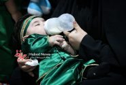 برگزاری نوزدهمین مراسم شیرخوارگان حسینی در مسجد ابوالفضل (ع) حبیبآباد